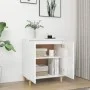 Aparador y patas madera contrachapada blanco brillo 60x35x70 cm de vidaXL, Aparadores - Ref: Foro24-806073, Precio: 74,35 €, ...