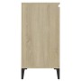 Aparador de madera contrachapada color roble Sonoma 60x35x70 cm de vidaXL, Aparadores - Ref: Foro24-806079, Precio: 60,09 €, ...