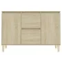 Engineered wood sideboard in Sonoma oak 101x35x70 cm by vidaXL, Sideboards - Ref: Foro24-806106, Price: 92,64 €, Discount: %