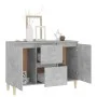 Aparador madera de ingeniería gris hormigón 101x35x70 cm de vidaXL, Aparadores - Ref: Foro24-806107, Precio: 86,42 €, Descuen...