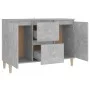 Aparador madera de ingeniería gris hormigón 101x35x70 cm de vidaXL, Aparadores - Ref: Foro24-806107, Precio: 86,42 €, Descuen...