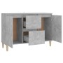 Aparador madera de ingeniería gris hormigón 101x35x70 cm de vidaXL, Aparadores - Ref: Foro24-806107, Precio: 89,94 €, Descuen...
