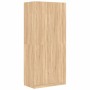 Armario de madera contrachapada color roble Sonoma 90x52x200 cm en Armarios roperos | Comprar online en Foru.es