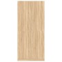 Armario de madera contrachapada color roble Sonoma 90x52x200 cm en Armarios roperos | Comprar online en Foru.es