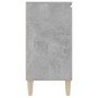 Aparador madera de ingeniería gris hormigón 101x35x70 cm de vidaXL, Aparadores - Ref: Foro24-806107, Precio: 89,94 €, Descuen...