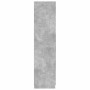 Armario de madera contrachapada gris hormigón 90x52x200 cm en Armarios roperos | Comprar online en Foru.es