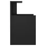 Mesita de noche madera contrachapada negro 40x35x60 cm de vidaXL, Mesitas de noche - Ref: Foro24-806177, Precio: 34,32 €, Des...