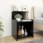 Bedside tables 2 units plywood black 40x35x60 cm by vidaXL, Nightstands - Ref: Foro24-806178, Price: 53,65 €, Discount: %