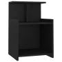Bedside tables 2 units plywood black 40x35x60 cm by vidaXL, Nightstands - Ref: Foro24-806178, Price: 53,65 €, Discount: %
