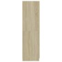 Armario de madera de ingeniería roble Sonoma 80x52x180 cm en Armarios roperos | Comprar online en Foru.es