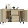 Aparador madera contrachapada color roble Sonoma 104x35x70 cm de vidaXL, Aparadores - Ref: Foro24-806115, Precio: 95,14 €, De...