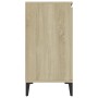 Aparador madera contrachapada color roble Sonoma 104x35x70 cm de vidaXL, Aparadores - Ref: Foro24-806115, Precio: 95,14 €, De...