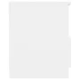 Mesita de noche blanco madera contrachapada 40x40x50 cm de vidaXL, Mesitas de noche - Ref: Foro24-806157, Precio: 46,48 €, De...