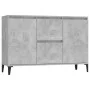 Aparador de madera contrachapada gris hormigón 104x35x70 cm de vidaXL, Aparadores - Ref: Foro24-806116, Precio: 90,85 €, Desc...