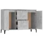 Aparador de madera contrachapada gris hormigón 104x35x70 cm de vidaXL, Aparadores - Ref: Foro24-806116, Precio: 90,85 €, Desc...