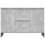 Aparador de madera contrachapada gris hormigón 104x35x70 cm de vidaXL, Aparadores - Ref: Foro24-806116, Precio: 90,85 €, Desc...
