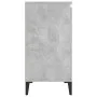 Aparador de madera contrachapada gris hormigón 104x35x70 cm de vidaXL, Aparadores - Ref: Foro24-806116, Precio: 90,85 €, Desc...