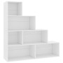 Estantería/divisor madera contrachapada blanco 155x24x160 cm en Librerías y estanterías | Comprar online en Foru.es
