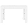 Mesa de comedor de madera contrachapada blanco 120x60x76 cm en Mesas de comedor | Comprar online en Foru.es