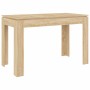 Mesa de comedor madera contrachapada roble Sonoma 120x60x76cm en Mesas de comedor | Comprar online en Foru.es