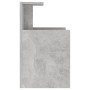 Mesita de noche madera contrachapada gris hormigón 40x35x60 cm de vidaXL, Mesitas de noche - Ref: Foro24-806183, Precio: 29,4...