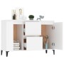 Aparador de madera contrachapada blanco 104x35x70 cm de vidaXL, Aparadores - Ref: Foro24-806112, Precio: 107,69 €, Descuento: %