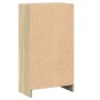 Estantería de madera contrachapada color roble 40x24x75 cm en Librerías y estanterías | Comprar online en Foru.es