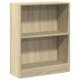Estantería madera de ingeniería roble Sonoma 60x24x76 cm en Librerías y estanterías | Comprar online en Foru.es