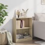 Estantería madera de ingeniería roble Sonoma 60x24x76 cm en Librerías y estanterías | Comprar online en Foru.es