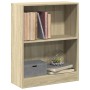 Estantería madera de ingeniería roble Sonoma 60x24x76 cm en Librerías y estanterías | Comprar online en Foru.es