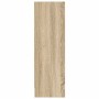 Estantería de madera contrachapada color roble 80x24x75 cm en Librerías y estanterías | Comprar online en Foru.es