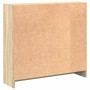 Estantería de madera contrachapada color roble 80x24x75 cm en Librerías y estanterías | Comprar online en Foru.es