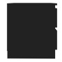 Mesita de noche madera contrachapada negro 50x39x43,5 cm de vidaXL, Mesitas de noche - Ref: Foro24-806195, Precio: 53,64 €, D...