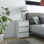 Mesita de noche madera de ingeniería blanco 40x35x62,5 cm de vidaXL, Mesitas de noche - Ref: Foro24-806211, Precio: 63,83 €, ...