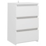 Mesita de noche madera de ingeniería blanco 40x35x62,5 cm de vidaXL, Mesitas de noche - Ref: Foro24-806211, Precio: 63,83 €, ...