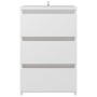 Mesita de noche madera de ingeniería blanco 40x35x62,5 cm de vidaXL, Mesitas de noche - Ref: Foro24-806211, Precio: 63,83 €, ...