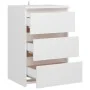 Mesita de noche madera de ingeniería blanco 40x35x62,5 cm de vidaXL, Mesitas de noche - Ref: Foro24-806211, Precio: 60,48 €, ...