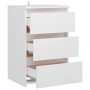 Mesita de noche madera de ingeniería blanco 40x35x62,5 cm de vidaXL, Mesitas de noche - Ref: Foro24-806211, Precio: 63,83 €, ...