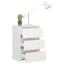Mesita de noche madera de ingeniería blanco 40x35x62,5 cm de vidaXL, Mesitas de noche - Ref: Foro24-806211, Precio: 60,48 €, ...