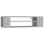 Mueble de TV colgante contrachapada gris hormigón 100x30x26,5cm de vidaXL, Muebles TV - Ref: Foro24-806233, Precio: 39,51 €, ...