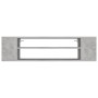 Mueble de TV colgante contrachapada gris hormigón 100x30x26,5cm de vidaXL, Muebles TV - Ref: Foro24-806233, Precio: 40,56 €, ...