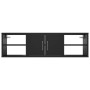 Estantería de pared madera contrachapada negro 102x30x29 cm de vidaXL, Estantes y estanterías - Ref: Foro24-806257, Precio: 6...