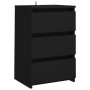 Mesitas de noche 2 uds madera de ingeniería negro 40x35x62,5cm de vidaXL, Mesitas de noche - Ref: Foro24-806214, Precio: 92,5...