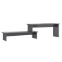 Mueble para TV madera contrachapada gris brillante 180x30x43 cm de vidaXL, Muebles TV - Ref: Foro24-806273, Precio: 39,00 €, ...