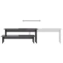 Mueble para TV madera contrachapada gris brillante 180x30x43 cm de vidaXL, Muebles TV - Ref: Foro24-806273, Precio: 38,59 €, ...
