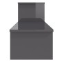 Mueble para TV madera contrachapada gris brillante 180x30x43 cm de vidaXL, Muebles TV - Ref: Foro24-806273, Precio: 39,00 €, ...