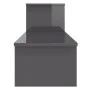 Mueble para TV madera contrachapada gris brillante 180x30x43 cm de vidaXL, Muebles TV - Ref: Foro24-806273, Precio: 38,59 €, ...