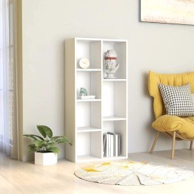 Estantería librería madera contrachapada blanco 50x25x106 cm en Librerías y estanterías | Comprar online en Foru.es