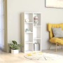 Estantería librería madera contrachapada blanco 50x25x106 cm en Librerías y estanterías | Comprar online en Foru.es