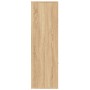 Estantería madera contrachapada color roble Sonoma 98x30x98cm en Librerías y estanterías | Comprar online en Foru.es
